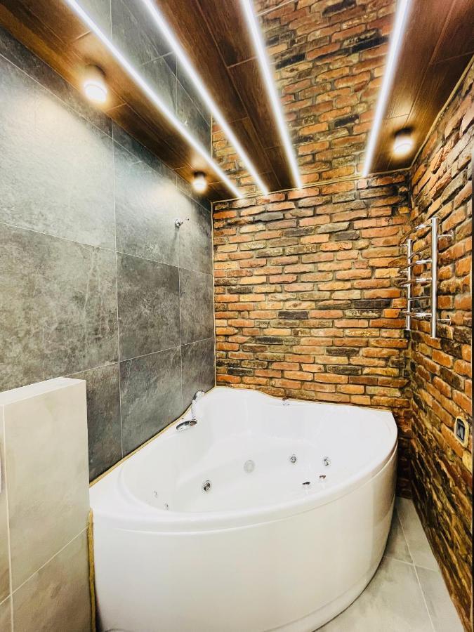 Loft В River Park З Джакузі Dnipro Eksteriør bilde