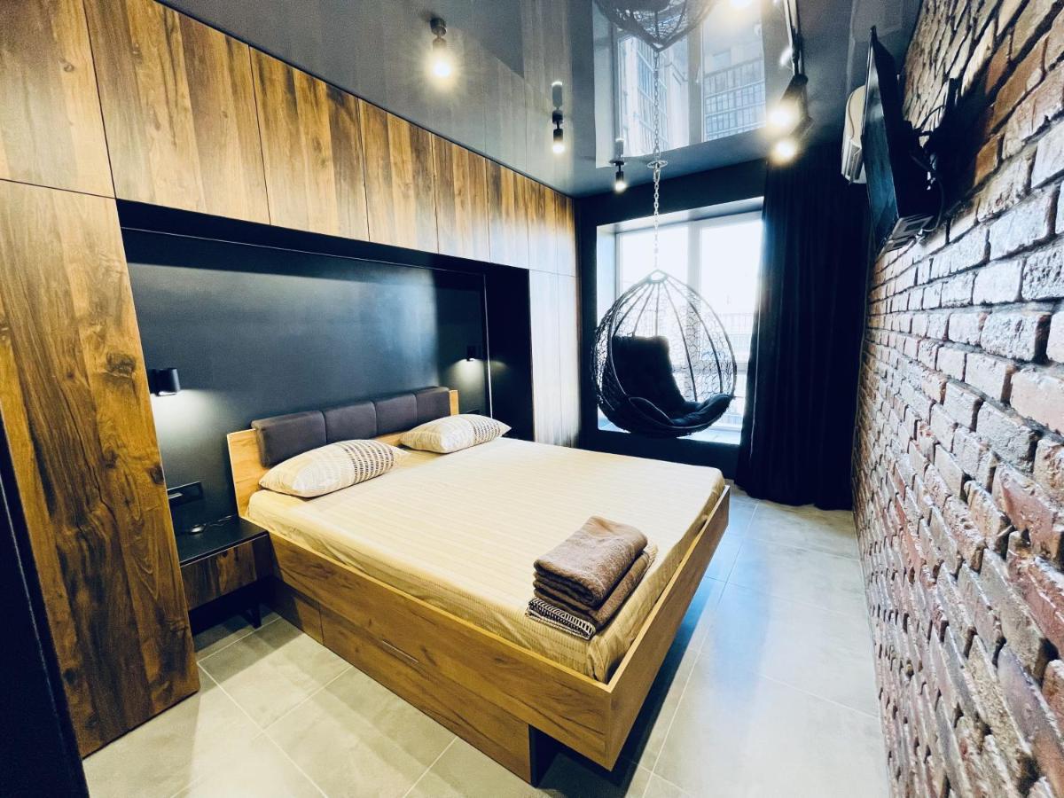 Loft В River Park З Джакузі Dnipro Eksteriør bilde